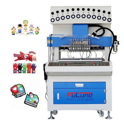  Pipe Dispenser Pump Automatic Micro-injection Rubber Soft PVC Clothing Label Patch dotting Dripping Machine
