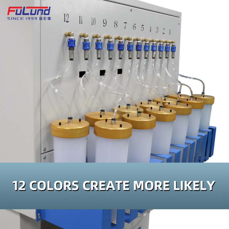 18 Color Rubber Making Machine , Machine To Make PVC Patches Fully Automatic